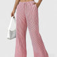 Comfortable wide trousers with elegant details