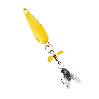 FISHMAYa™6194🎣Balık Yakalamak İçin Metal Pervaneli Olta Yemi