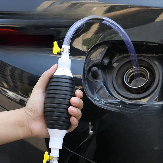 🚗⛽ Bomba de sifón manual para emergencias: ¡práctica, portátil y fácil de usar! 🛠️✨