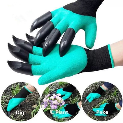 🧤 Trädgårdshandskar med klor — Gör det enkelt och smidigt att gräva och plantera 🌱