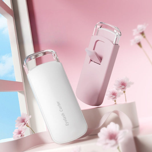 👁 Rizador de pestañas eléctrico recargable por USB