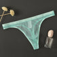 Erkekler için seksi bikini külotları yüksek kaliteli ipek fileden yapılmıştır