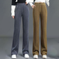 Kadınlar İçin Çok Yönlü Basit Esnek Elastik Bel Bol Paça Pantolon