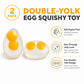 Squishy med dubbel äggula – Viralt anti-stress fidget-leksak