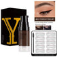 💖 Kit de cejas 2 en 1: gel para cejas con color + plantillas para cejas ✨💄