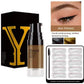 💖 Kit de cejas 2 en 1: gel para cejas con color + plantillas para cejas ✨💄