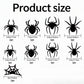🕷️🦇💡 Decoraciones LED 3D de Halloween: ambiente de fiesta espeluznante