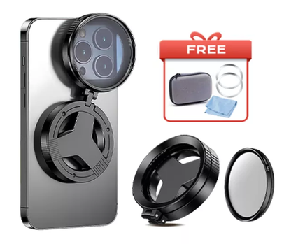 TONPHONE™2592|2'si 1 arada Manyetik CPL ve Yıldız Filtreli Lens