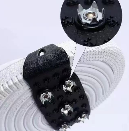 Crampones universales de 5 puntas para zapatos y botas de hielo