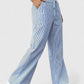 Comfortable wide trousers with elegant details