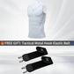 🔥💪 Herr stretchig träningslinne – Slim fit med tryck