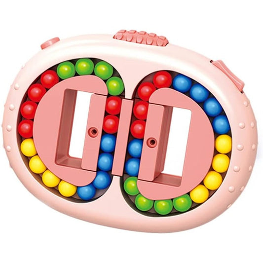 LILITOY™3398|Dönen Sihirli Fasulye Bulmacası ve Fidget Oyuncağı - Çift Taraflı Mantık Oyunu