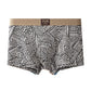 Vintage Men’s Boxer Briefs – Geometric Print | Stylish, Breathable & Comfortable Retro Underwear