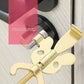 🚪 Tope de puerta de acero inoxidable 304 para hoteles y hogares.