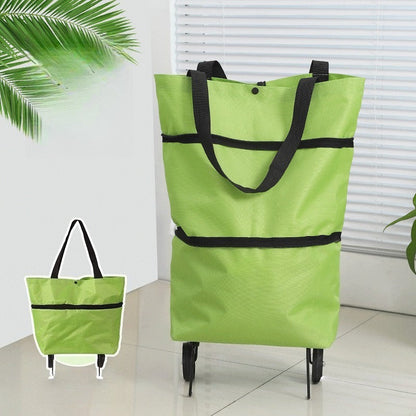 🛒 Carrito de la compra plegable con ruedas