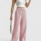 Comfortable wide trousers with elegant details