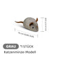 ⏳Begrenzte Zeit 50% Rabatt💥🐭Interaktives, automatisch bewegliches Mausspielzeug mit Quietschgeräusch🐁