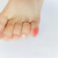 🦶 Protectores de silicona para los dedos de los pies para evitar la fricción ✨