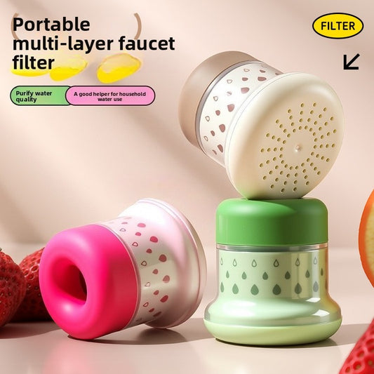 🌈 Praktiskt Filter för Kranen – Filtrerar Vatten på Sekunder 💦