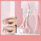 💗✂️ Tijeras para Cejas 2 en 1 con Peine – ¡Cejas Bonitas y Definidas en Minutos! 🌸✨