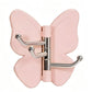 Gancho adhesivo transparente, no requiere perforación.