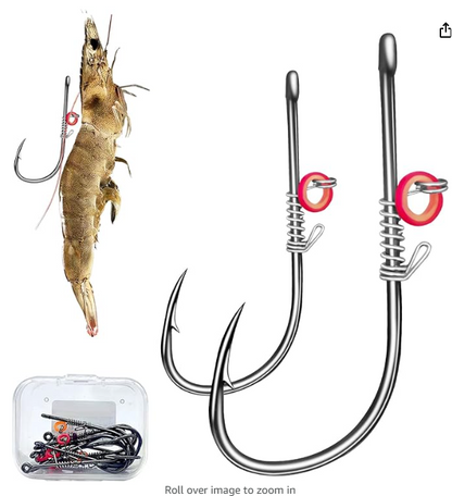 Anzuelo para la pesca de camarones de alta actividad