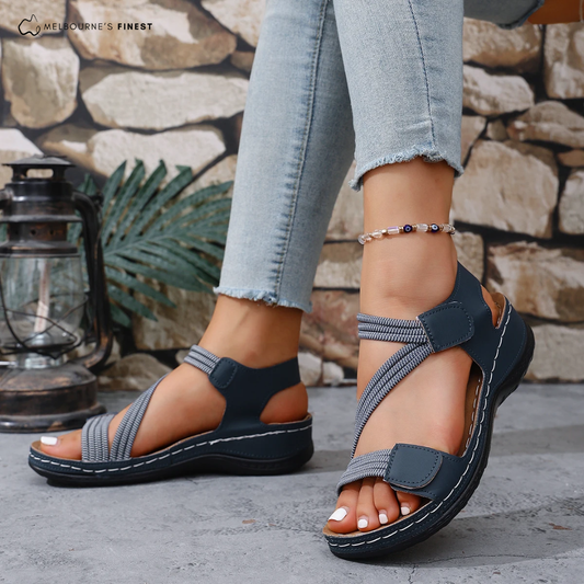 2026er-Modell: Orthopädische Sandalen im neuen Stil mit doppelten Klettverschlüssen