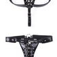 Creative Men’s Leather Underwear with Lock & Key – Sexy Novelty Briefs for Unique Intimate Experience