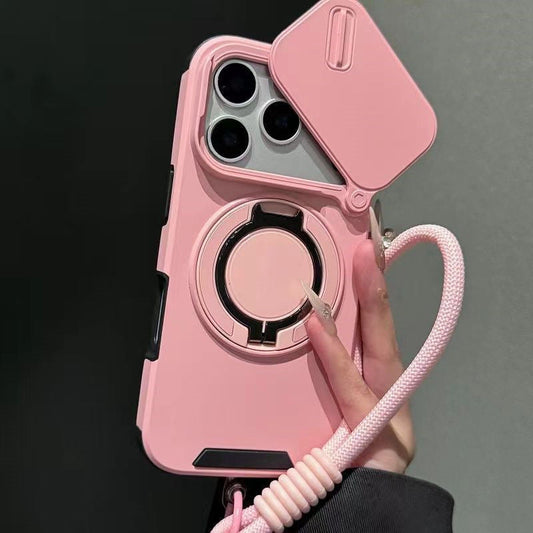 📱 Funda magnética para iPhone con protección para la cámara.