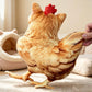 🐱🐔 Cojín Gato Gallina Divertido – Decoración Original 2026 ✨