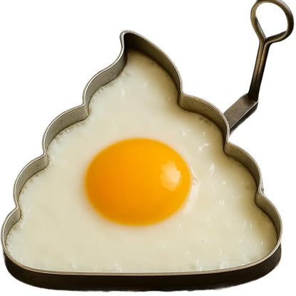 Komik orta parmak yumurta kalıbı