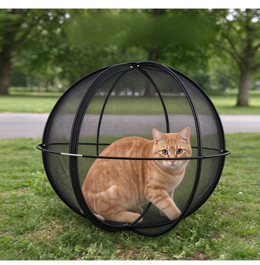 🐱 Recinto portátil para gatos: ¡disfruten del aire libre de forma segura y cómoda! 🌿☀️