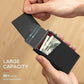 💳✨ Tarjetero de metal – Cartera de acero inoxidable para mujer y hombre