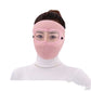 Máscara facial protectora contra el viento de invierno – Mascarilla de forro polar cálida con visera para ciclismo y actividades al aire libre