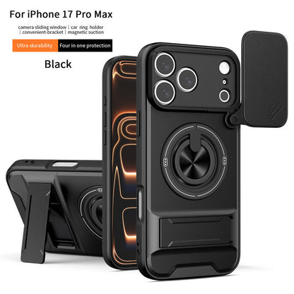 📱 Funda magnética para iPhone con protección para la cámara.