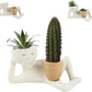 🆕 Kreativ “Lazy Little Person” blomkruka i harts – bords- & heminredning 🌿✨