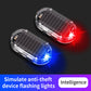 🚨 Luz de advertencia LED solar antirrobo para coches