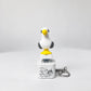 🆕 2026 LED Ljud & Ljus Mås Nyckelring – Anti-Stress Fidget 🐦✨🔑