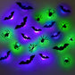 🕷️🦇💡 Decoraciones LED 3D de Halloween: ambiente de fiesta espeluznante