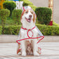 🐶☔ Chubasquero transparente para perros – Protección contra la lluvia y el viento