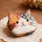 🐱💕 Lindo monedero de gato estilo patchwork – ¡Colorido, compacto y práctico! 🌈✨