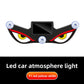 😈 Luz LED ojos de demonio para coche Decoración solar auto 2026 🚗