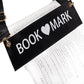 📚 Correa para transportar libros con bandolera desmontable: ¡lee y lleva tu libro a cualquier parte! 🖤✨