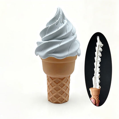 🍦 Elastisk leksaksglass i 3D-svärdform – Rolig stressleksak för barn och vuxna