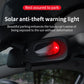 🚨 Luz de advertencia LED solar antirrobo para coches
