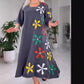 Floral print women's dress