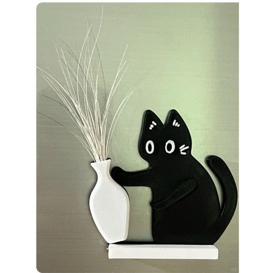 🐱 Imán de botella pequeña con diseño de bigotes de gato: conserva para siempre tus preciados recuerdos gatunos ❤️