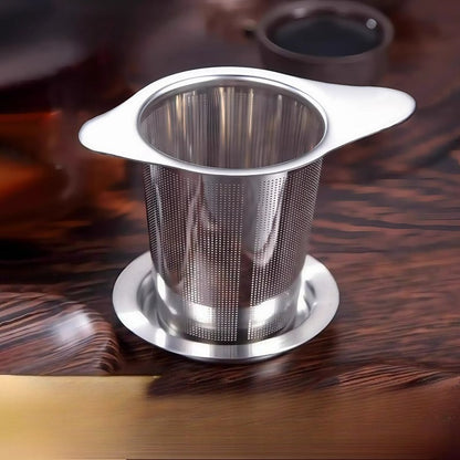 🍵 Colador de té de acero inoxidable para té a granel