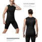 🔥💪 Herr stretchig träningslinne – Slim fit med tryck