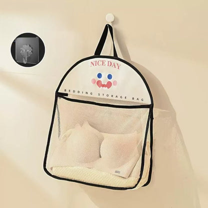 🏡 Bolsa de almacenamiento de malla para colgar: ¡más espacio, menos desorden! ✨